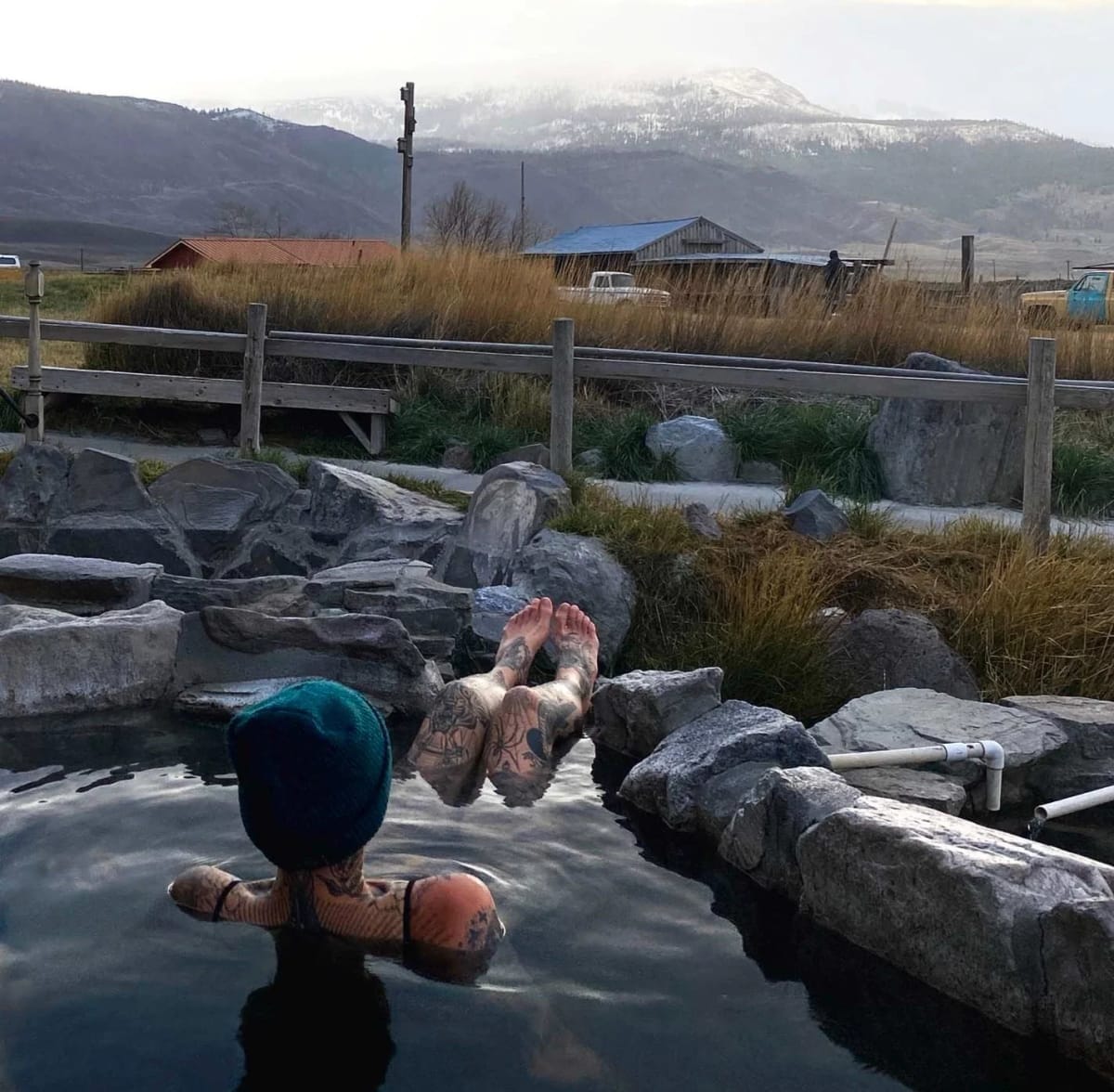 Summer Lake Hot Springs outdoor pools